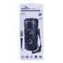 Imagem de Caixa De Som Bluetooth c/ microfone Karaoke FM Usb Cartão Sd 2 alto falante controle remoto bateria