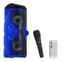 Imagem de Caixa de Som Bluetooth Com Microfone Led 20W RMS D-S13 ul