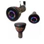 Imagem de Caixa de Som Bluetooth Estilo Tambor Super Potente Com Luzes RGB