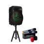 Imagem de Caixa de Som Bluetooth Portátil com Autonomia Bateria  XC-710T 300W + 2 Mic sem Fio + Tripé 