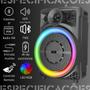 Imagem de Caixa De Som Bluetooth Portatil Super Potente Led Com Microfone 2000W pmpo