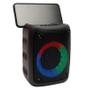 Imagem de Caixa De Som Bluetooth Potente 10W Led RGB + Microfone e Cabo