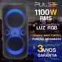 Imagem de Caixa De Som Bluetooth Rádio Fm Pendrive 1100w Rms Pulse Partybox 2 Sp510