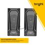 Imagem de Caixa de Som Bright Pegasus c/ Iluminação RGB c/ Entrada USB