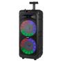 Imagem de Caixa de Som Coby CY3376-280 - USB/SD - - 40W RMS - com Microfone - 2X 8" - Preto
