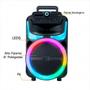 Imagem de Caixa de Som com Bluetooth e Led Pulse Burst 250W Multilaser