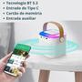 Imagem de Caixa De Som Com Microfone Infantil Caixinha Bluetooth Sem Fio