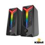 Imagem de Caixa de Som Gamer KBM Gaming RGB AUX Drive de 45mm RMS 10W - KGCSG120