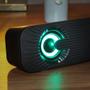 Imagem de Caixa de Som Gamer Soundbar 6W Rms Real Speaker Estéreo Rgb 2.0 Multimedia Conector P2 Usb Pc Note