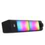 Imagem de Caixa de Som Gamer Soundbar Bluetooth 10W Rms Real Barra Base Magnética Estéreo Rgb Conector P2 Usb