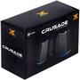 Imagem de Caixa de Som Gamer Vinik 2.0 Crusade, LED Azul, 6W, 100Hz-20KHz, 5V, Preto - CXGCR6W