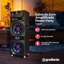 Imagem de Caixa De Som Gradiente GCA310 Power Party 1300w 2x Woofers 10 Polegadas Bluetooth e Karaoke GCA310