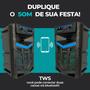 Imagem de Caixa De Som Grande Potente 2000w Karaokê Bluetooth Portátil