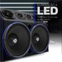 Imagem de Caixa De Som Igrejinha Trio Automotivo Shutt Woofer Xplode 12 Polegadas 800w RMS Cone Seco LED Neon