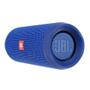 Imagem de Caixa de Som JBL Flip 4, Bluetooth, Prova D' Água, Viva-Voz, Bateria recarregável, Azul