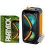 Imagem de Caixa de Som Multimidia 20W Com Bluetooth Led RGB Golden Ultra