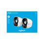 Caixa de Som Multimidia Logitech Z120 com Sistema 2.0 e Conexão 3,5mm, Branco - 980-000573 Imagem de Caixa de Som Multimidia Logitech Z120 com Sistema 2.0 e Conexão 3,5mm, Branco - 980-000573