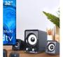 Imagem de Caixa De Som Para PC e Notebook 2.1 Caixinha Com Subwoofer 14W USB Conexão P2 SP172