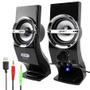 Imagem de Caixa de Som para PC KP-7024 12W Preto - Knup