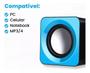 Imagem de Caixa De Som Para Pc/notebook 6w Rgb