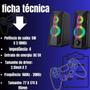 Imagem de Caixa de Som Pc Gamer Notebook Lehmox K6 Potência e RGB para seu Setup com Subwoofer Integrado