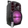 Imagem de Caixa de Som Portátil K-Mex Trolley - com LED - Bluetooth e P2 - Recarregável - SA-4121