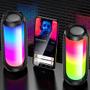 Imagem de Caixa De Som Portátil Led Bluethooth Usb Cor Sortida