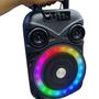 Imagem de Caixa de som Portátil Rádio FM Bluetooth 2000W de PMPO