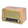 Imagem de Caixa de Som Portátil Retro TRC 212 Bivolt Com Bluetooth e USB 35W RMS