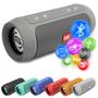 Caixa de Som Portátil Shutt 15W Bluetooth Wireless USB Auxiliar Micro SD P2 Rádio FM Storm 2 Imagem de Caixa de Som Portátil Shutt 15W Bluetooth Wireless USB Auxiliar Micro SD P2 Rádio FM Storm 2