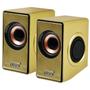 Imagem de Caixa de Som Prosper P-7711 com 6 Watts RMS USB - Dourado