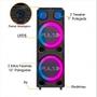 Imagem de Caixa de Som Pulse Torre Double  SP508 12'' LED Bluetooth 2300W