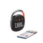 Imagem de Caixa de Som Sem Fio JBL CLIP4 Black, Bluetooth, Preto e Laranja - JBLCLIP4BLKO