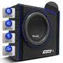 Imagem de Caixa De Som Slim Automotivo Amplificada Shutt 400w Subwoofer Concept 8 Polegadas LED Grave Forte