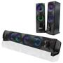 Imagem de Caixa de som Soundbar e Subwoofer para PC e Notebook 12W com Led Knup - KP-6041