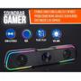 Imagem de Caixa De Som Soundbar Gamer Bluetooth Computador Tv Notebook Estéreo Led Rgb Altomex AL-3861