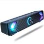 Imagem de Caixa de Som Soundbar Pc Gamer Iluminação LED RGB Alto Falante Subwoofer USB