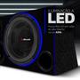 Imagem de Caixa De Som Trio Automotivo Champion Subwoofer Shutt 4D 12 Polegadas 600w RMS LED Neon