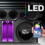 Imagem de Caixa De Som Trio Corneteira Shutt 1400w Subwoofer 12 Pol Cara Preta + 4 Driver + 2 Tweeter RGB