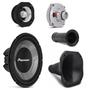 Imagem de Caixa de Som Trio Dutada 540W RMS Subwoofer Pioneer 12" + Driver + Tweeter + Módulo Taramps