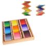 Imagem de Caixa de tablet colorida Montessori Sensorial Material Learning