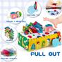 Imagem de Caixa de tecido do bebê de Auney com sinos de tecido, brinquedos Montessori fo