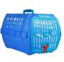 Imagem de Caixa De Transporte Best Colors N1 Para Cães Gatos Pequeno Porte Azul - Petmaxx