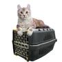 Imagem de Caixa de Transporte Cães Gatos Coelhos 27x32x45cm Até 7kg