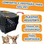 Imagem de Caixa De Transporte Cães Gatos Durapets Porta Plástico Nº2 - 1UN