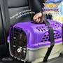 Imagem de Caixa De Transporte N 2 Caes e Gatos Medios Panther Plast Pet