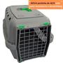 Imagem de Caixa de transporte pet N 2 para cães e Gatos segura com trava de segurança