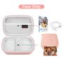 Imagem de Caixa de Transporte Rosa Gold para HP Sprocket, Polaroid Zip e Lifeprint 2x3 - com Papel Foto e Cabo