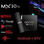 Imagem de Caixa De TV Android 4K Android 13 MX10 F1 Digital Smart TV Box Decoder Atacado