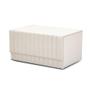 Imagem de Caixa decor em mdf com revestimento em pu branco mart g